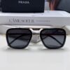 Prada 2025 New Arrival Sunglasses, Fashionable Metal Oversized Unisex Sun Glasses for Men and Women