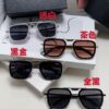 Prada 2025 New Arrival Sunglasses, Fashion Metal Oversized Unisex Sun Glasses for Men and Women
