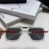 Prada 2025 New Arrival Sunglasses, Fashionable Metal Oversized Unisex Sun Glasses for Men and Women