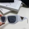 Prada New Model Sunglasses Classic Triangle Logo Fashion Unisex Eyewear