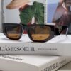 Prada New Model Sunglasses Classic Triangle Logo Fashion Unisex Sunglasses