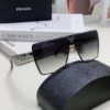 Prada 2025 New Large-Frame Unisex Sunglasses, Fashionable and Trendy Casual Shades, Travel and Driving Sun Glasses