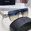 Prada 2025 New Large-Frame Unisex Sunglasses, Fashionable and Trendy Casual Shades, Travel and Driving Sun Glasses