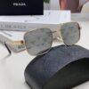 Prada 2025 Fashion New Arrival Stylish High-End Square Sunglasses Unisex UV Protection Full-Rim Sun Glasses