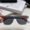 Prada 2025 Men's Premium Square Frame Lightweight Sports Sunglasses, Minimalist Casual Sun Glasses Influencer Recommended European Style