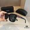 Prada Unisex Trendy Oversized Sunglasses for Street Style, Lightweight Design with Comfortable Nose Bridge