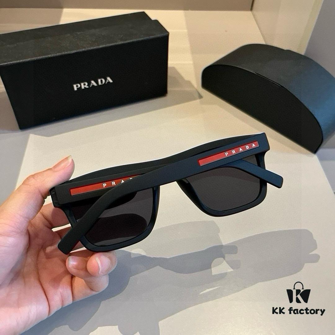 Prada Trendy Unisex Street-Style Sunglasses, Lightweight Design with Comfortable Nose Fit