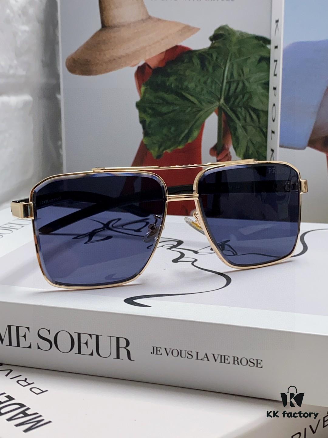 Prada 2025 New Arrival Sports Sunglasses, Trendy UV-Protective Unisex Eyewear, Elegant Driver Glasses for Men and Women