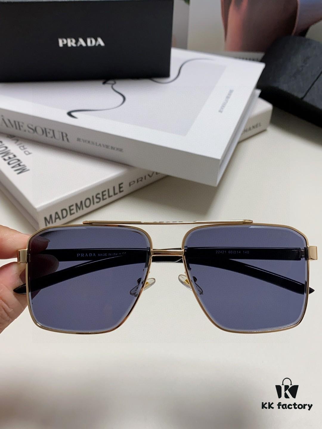 Prada 2025 New Arrival Sports Sunglasses, Trendy UV-Protective Unisex Eyewear, Elegant Driver Glasses for Men and Women