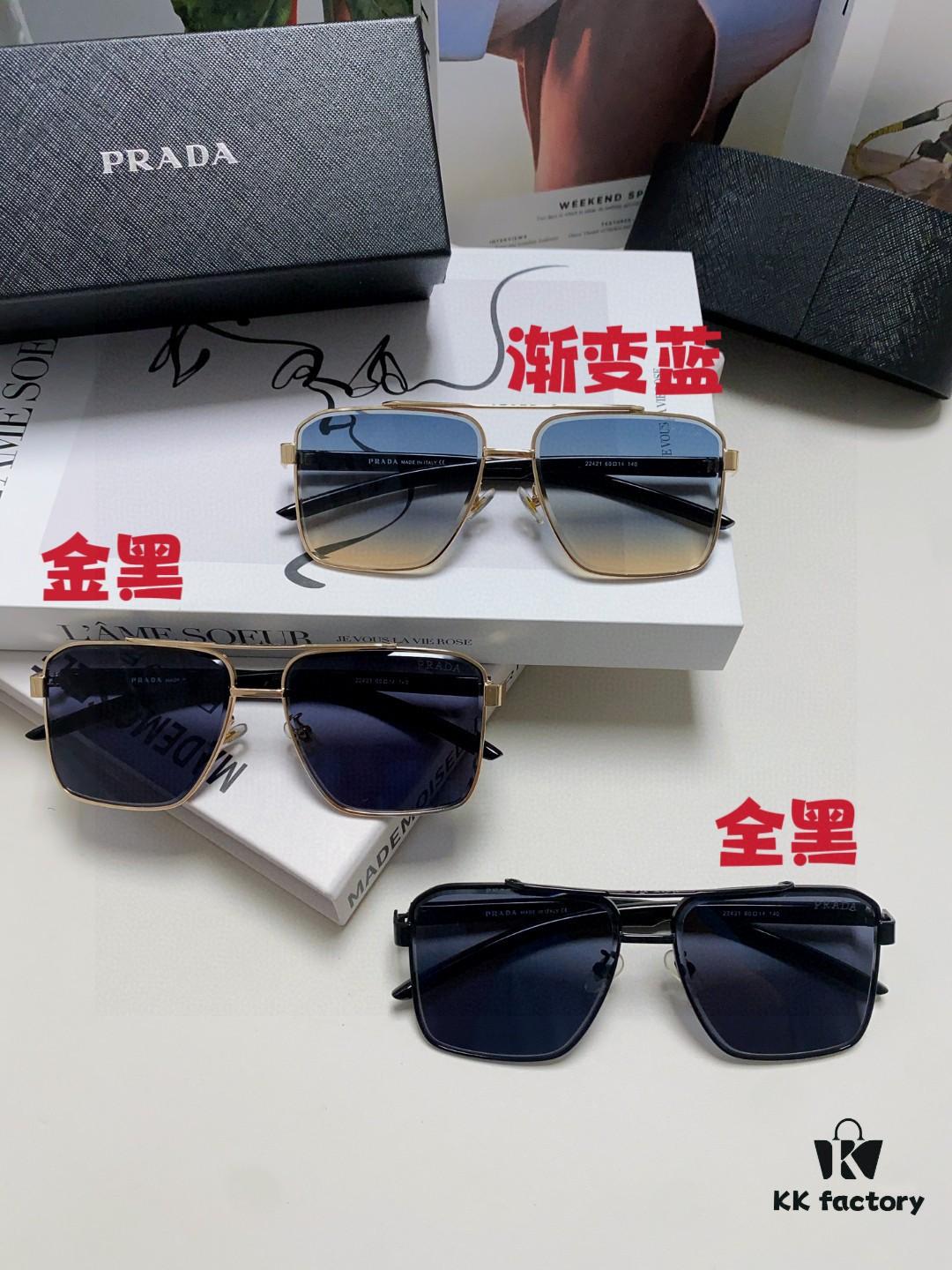Prada 2025 New Arrival Sports Sunglasses, Trendy UV-Protective Unisex Eyewear, Elegant Driver Glasses for Men and Women