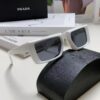PRADA 25 Summer New 3D Square Frame Sunglasses Unisex, Runway Style Hiking Square SPR24Y Sunglasses