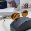 Prada Small Round Frame ✔️ Fashionable Metal Oversized Sunglasses