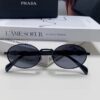 Prada Small Round Frame ✔️ Fashion Metal Oversized Sunglasses