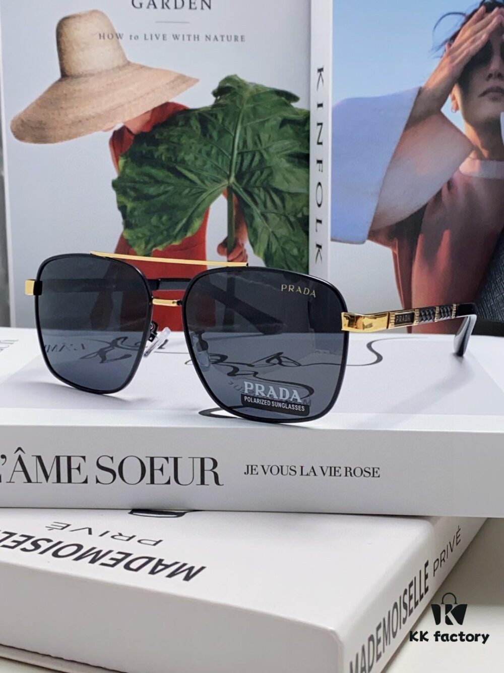 PRADA 2025 New Arrival High-Definition Polarized Sunglasses for Men, Driving-Specific UV Protection Sun Glasses