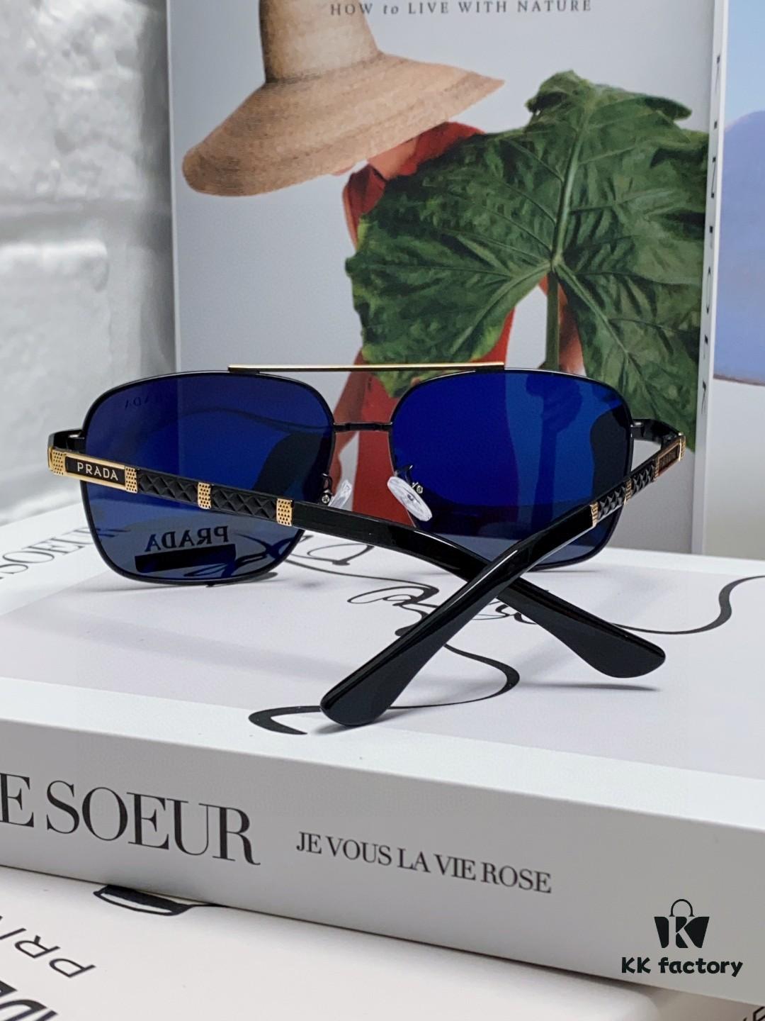 PRADA 2025 New Arrival High-Definition Polarized Sunglasses for Men, Driving-Specific UV Protection Sun Glasses