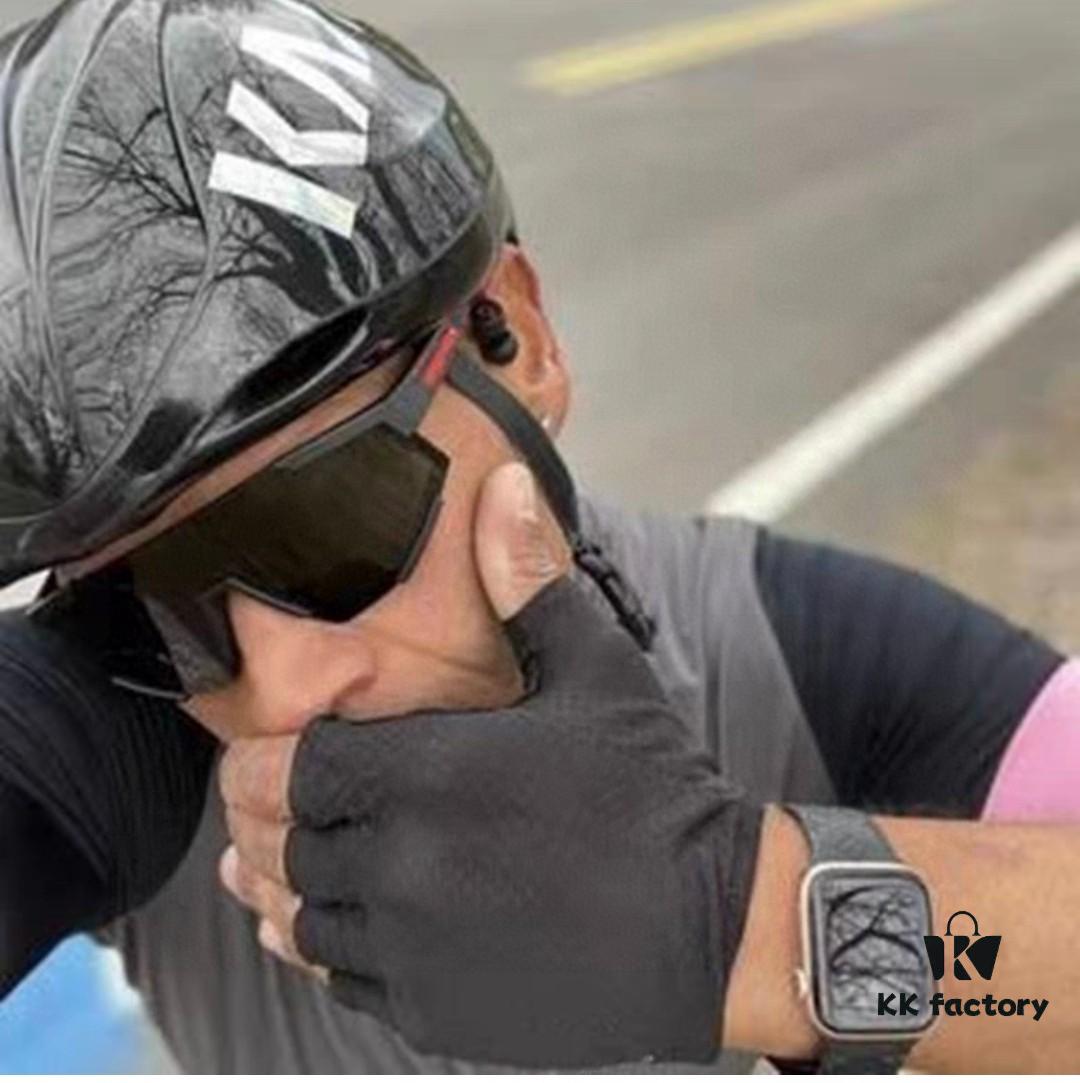 PRADA Unisex Oversized Lightweight UV-Proof Sunglasses for Skiing, Cycling, and Outdoor Use