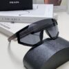 PRADA Unisex Oversized Lightweight UV-Proof Sunglasses for Skiing, Cycling, and Outdoor Use