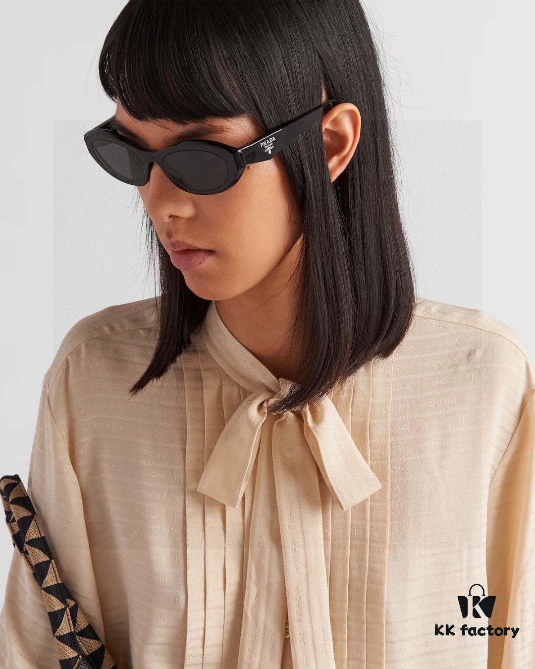 Prada Sunglasses, Fashionable Unisex Eyewear Worn by Star Tan Jianci, 4 Color Options