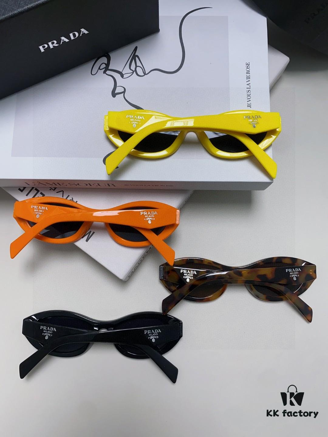 Prada Sunglasses, Fashionable Unisex Eyewear Worn by Star Tan Jianci, 4 Color Options