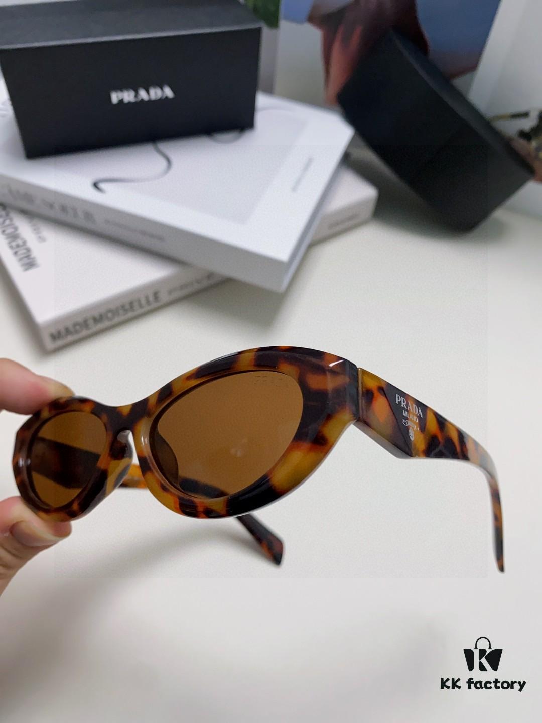 Prada Sunglasses, Fashionable Unisex Eyewear, Same Style as Celebrity Tan Jianci, 4 Colors Available