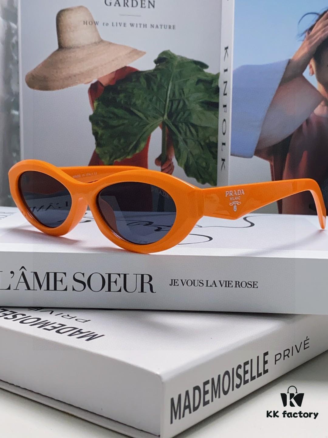 Prada Sunglasses, Fashionable Unisex Eyewear Worn by Celebrity Tan Jianci, 4 Color Options Available