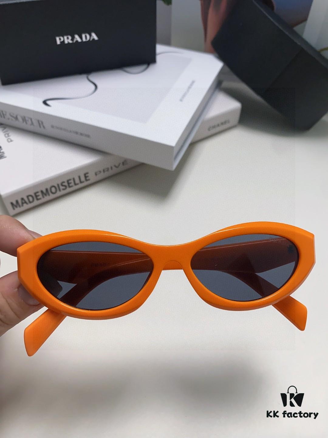 Prada Sunglasses, Fashionable Unisex Eyewear Worn by Celebrity Tan Jianci, 4 Color Options Available