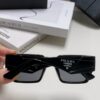 PRADA 2024 New Arrival European and American Style Sunglasses for Women, Summer Small Face Flattering, Stylish Korean-Inspired Unisex Sun Shades for Beach Vacation