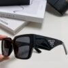 PRADA 2024 New Arrival European and American Style Sunglasses for Women, Summer Small Face Flattering, Stylish Korean-Inspired Unisex Sun Shades for Beach Vacation