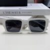 PRADA 2024 New Arrival European and American Style Sunglasses for Women, Summer Small Face Flattering, Stylish Korean-Inspired Unisex Sunglasses for Beach Vacation and Sun Protection