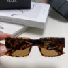 PRADA 2024 New Arrival European and American Style Sunglasses for Women, Summer Small Face Flattering, Stylish Korean-Inspired Unisex Sunglasses for Beach Vacation and Sun Protection