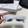 PRADA 2024 New Arrival Retro Rectangular One-Piece Sunglasses, Stylish Unisex UV-Protective Industrial-Fashion Sun Glasses