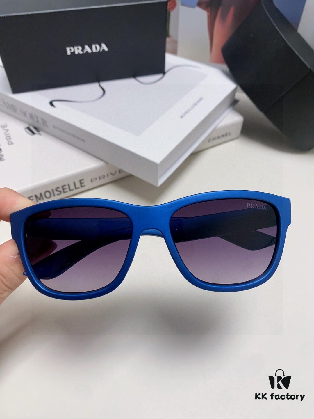 PRADA New Men's European and American Style Sports Sunglasses, UV-Protective Unisex Fashion Sunglasses, Elegant Sun Protection Export Shades