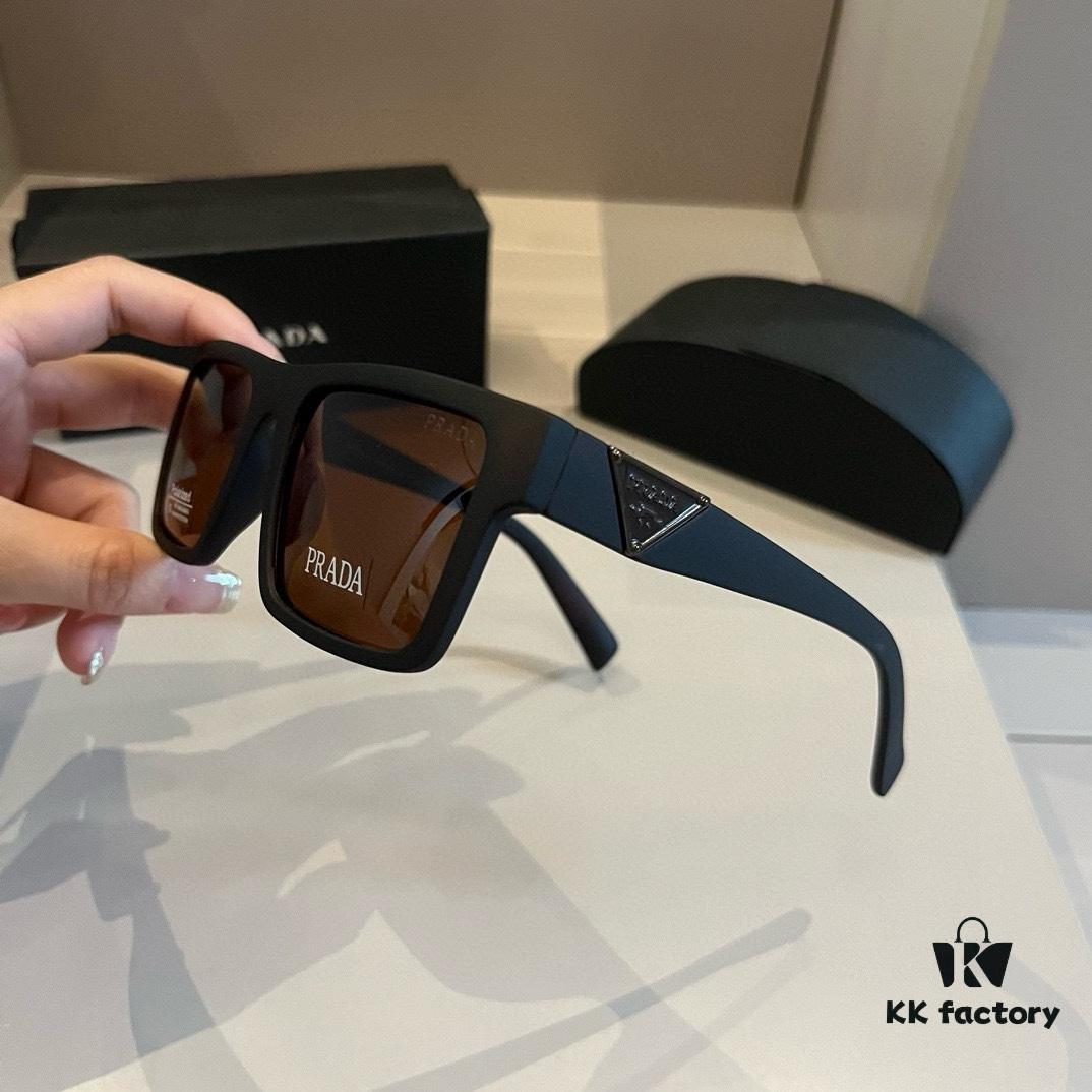 Prada Trendy Unisex Street-Style Sunglasses 🕶️, Lightweight Non-Pressing Nose Design