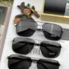 PRADA Masterpiece Craftsmanship. Polarized Sunglasses, High-End, Trendy Fashion Unisex Oversized Slimming Sunglasses for Men, Premium Quality! Driving Sunglasses Model: Eyewear Sunglasses
