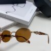 Prada Small Round Frame ✔️ Fashion Metal Oversized Sunglasses