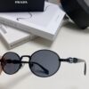 Prada Small Round Frame ✔️ Fashionable Metal Oversized Sunglasses