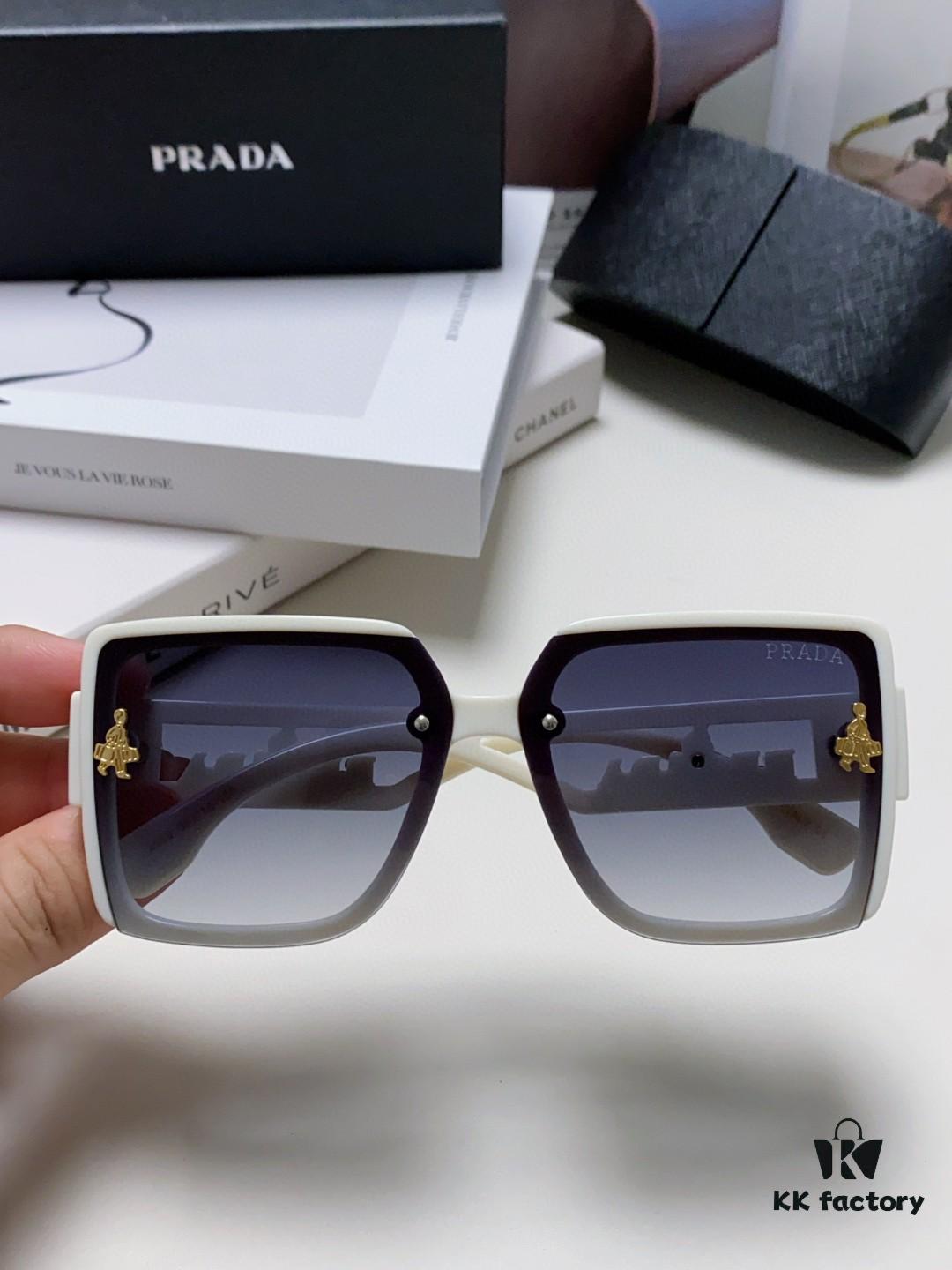 PRADA 2024 New Handheld Suitcase Series Sunglasses
