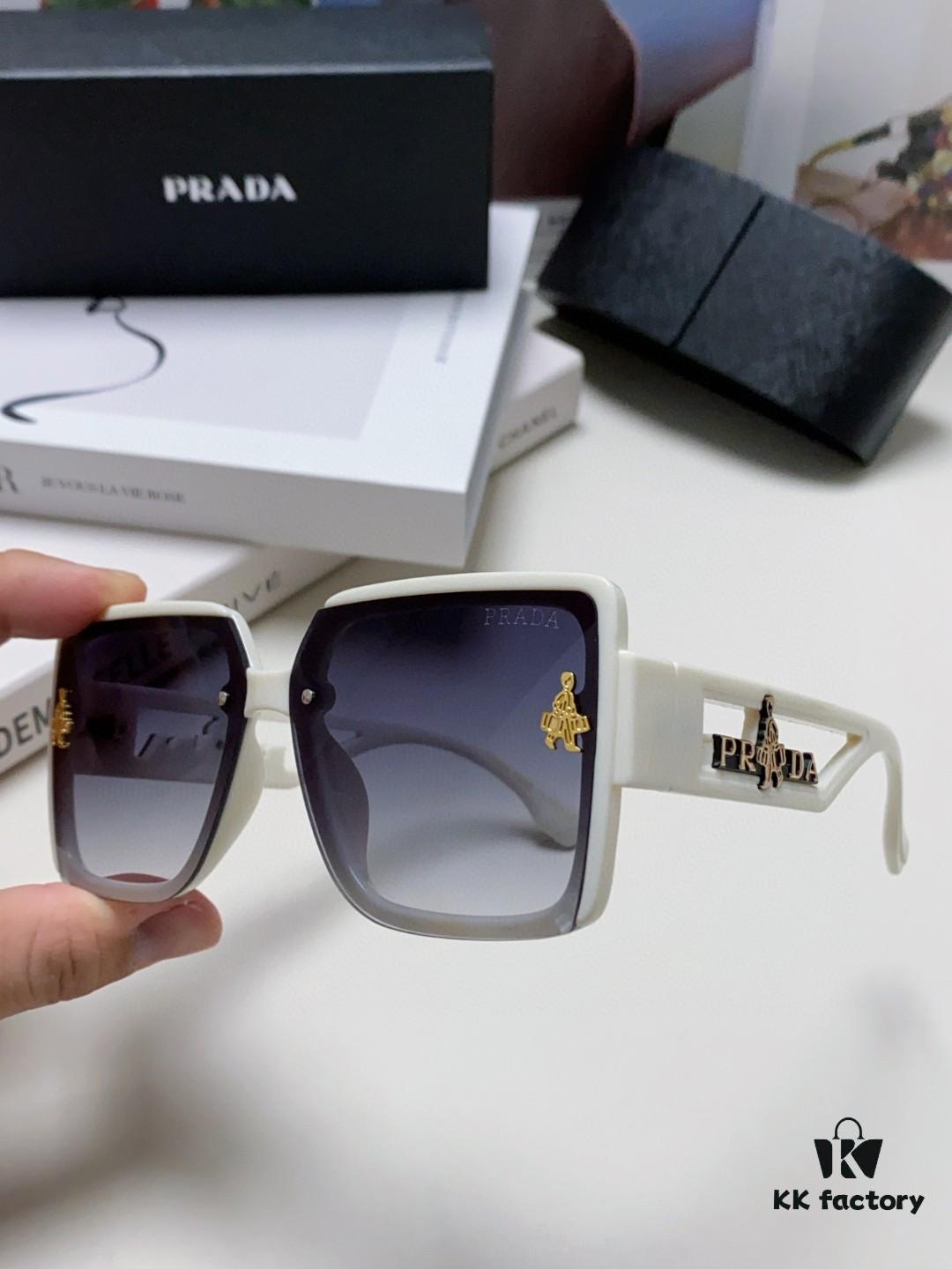 PRADA 2024 New Handheld Suitcase Series Sunglasses