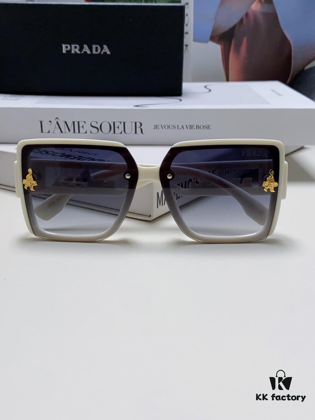 PRADA 2024 New Handheld Suitcase Series Sunglasses