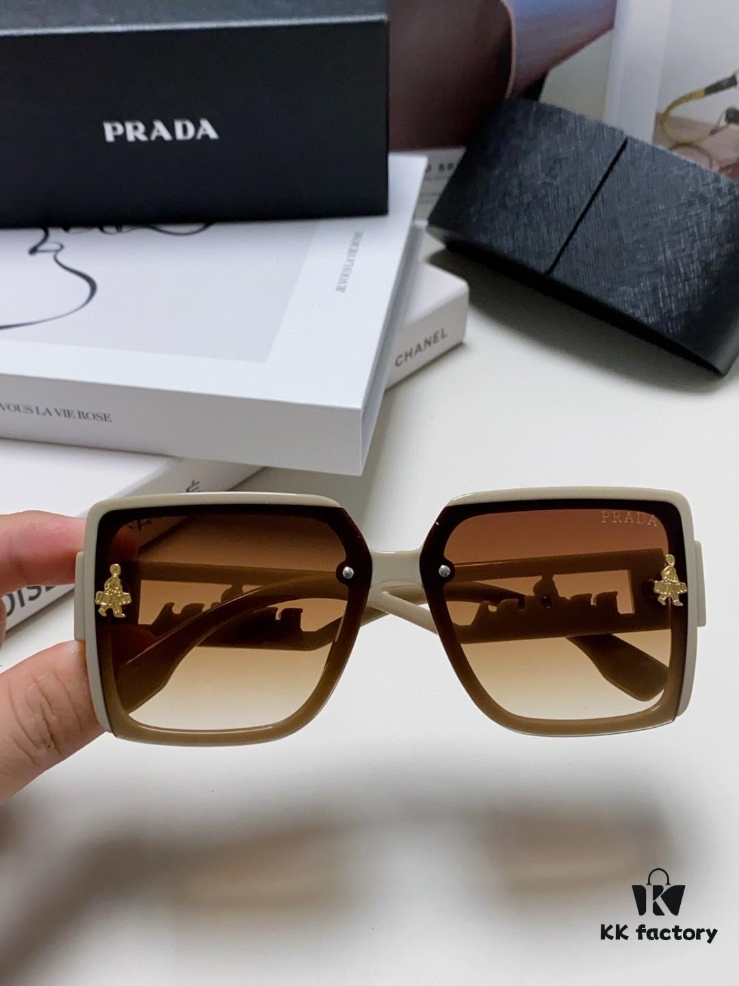 PRADA 2024 New Handheld Suitcase Series Sunglasses