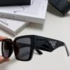 PRADA 2024 New Arrival European and American Style Sunglasses for Women, Summer Small Face Flattering, Stylish Korean-Inspired Unisex Sun Glasses for Beach Vacation