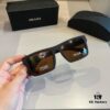 Prada Unisex Trendy Streetwear Sunglasses, Lightweight Non-Pressure Nose Design