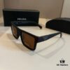 Prada Unisex Trendy Streetwear Sunglasses, Lightweight Non-Pressure Nose Design