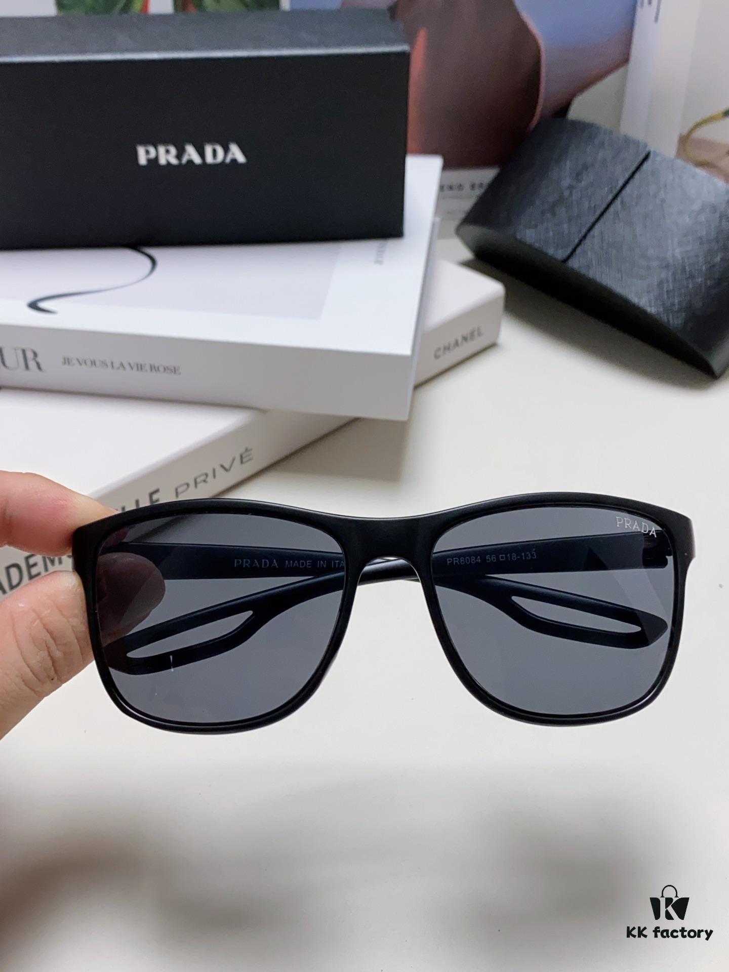 PRADA Prada High-Definition Lenses, World-Class Craftsmanship, Polarized Sunglasses, Premium Fashion Unisex Stylish and Slimming Sun Glasses, High Quality, Driving Sunglasses