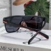 Prada Men's Stylish Oversized Frame Sunglasses, Fashionable Polarized Driving Sunglasses, Ideal for Outdoor Sports, Unisex Eyewear