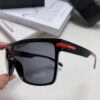 Prada Men's Stylish Oversized Frame Sunglasses, Fashionable Polarized Driving Sunglasses, Ideal for Outdoor Sports, Unisex Eyewear