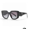 PRADA 2024 New Arrival Classic Triangle Logo Women's Fashionable Butterfly Cat-Eye Sunglasses 14ZSF
