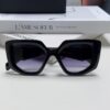 PRADA 2024 New Arrival Classic Triangle Logo Women's Fashionable Butterfly Cat-Eye Sunglasses 14ZSF