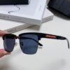 Prada Sunglasses, Showcasing Unique Personality, Classic Style with Premium Metal Logo on Temples and Frame, the Latest Popular Eyewear
