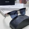 Prada Sunglasses, Showcasing Unique Personality, Classic Style with Premium Metal Logo on Temples and Frame, the Latest Popular Eyewear